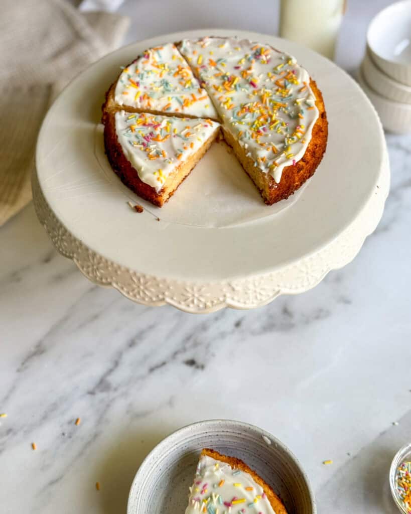 low calorie funfetti cake