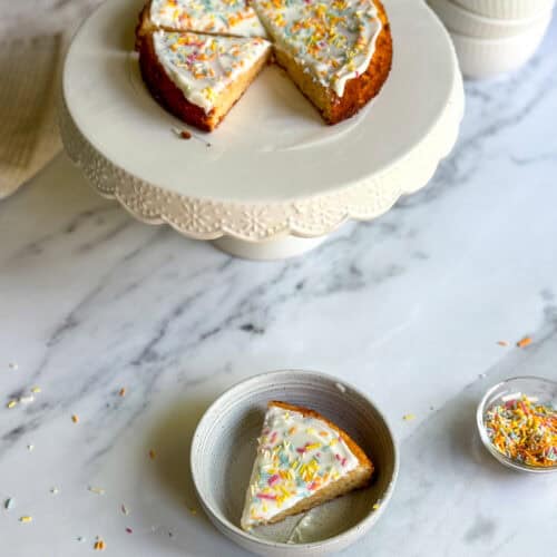 low calorie funfetti cake