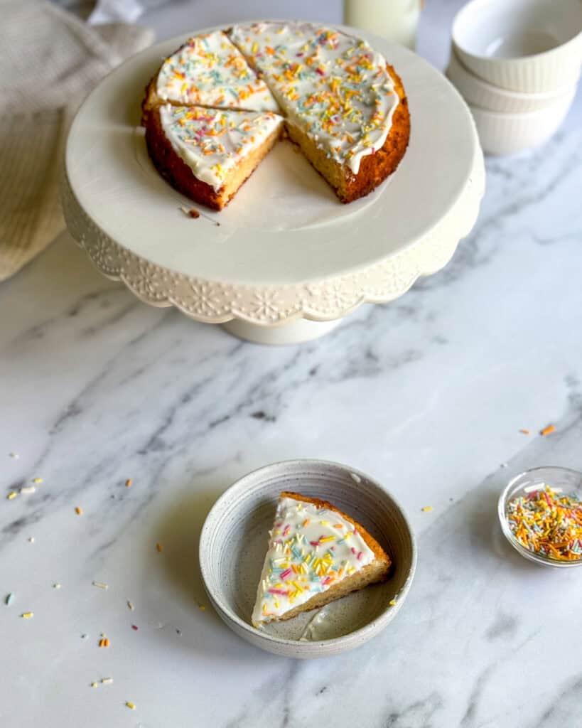 low calorie funfetti cake