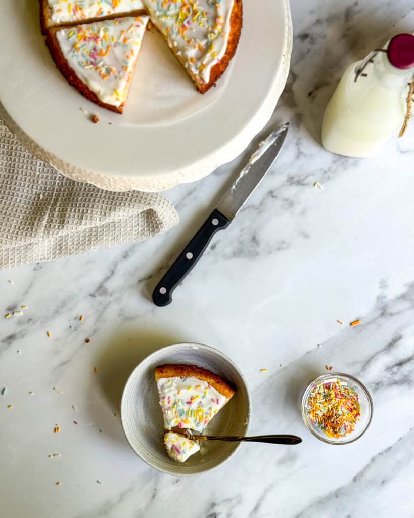 low calorie funfetti cake
