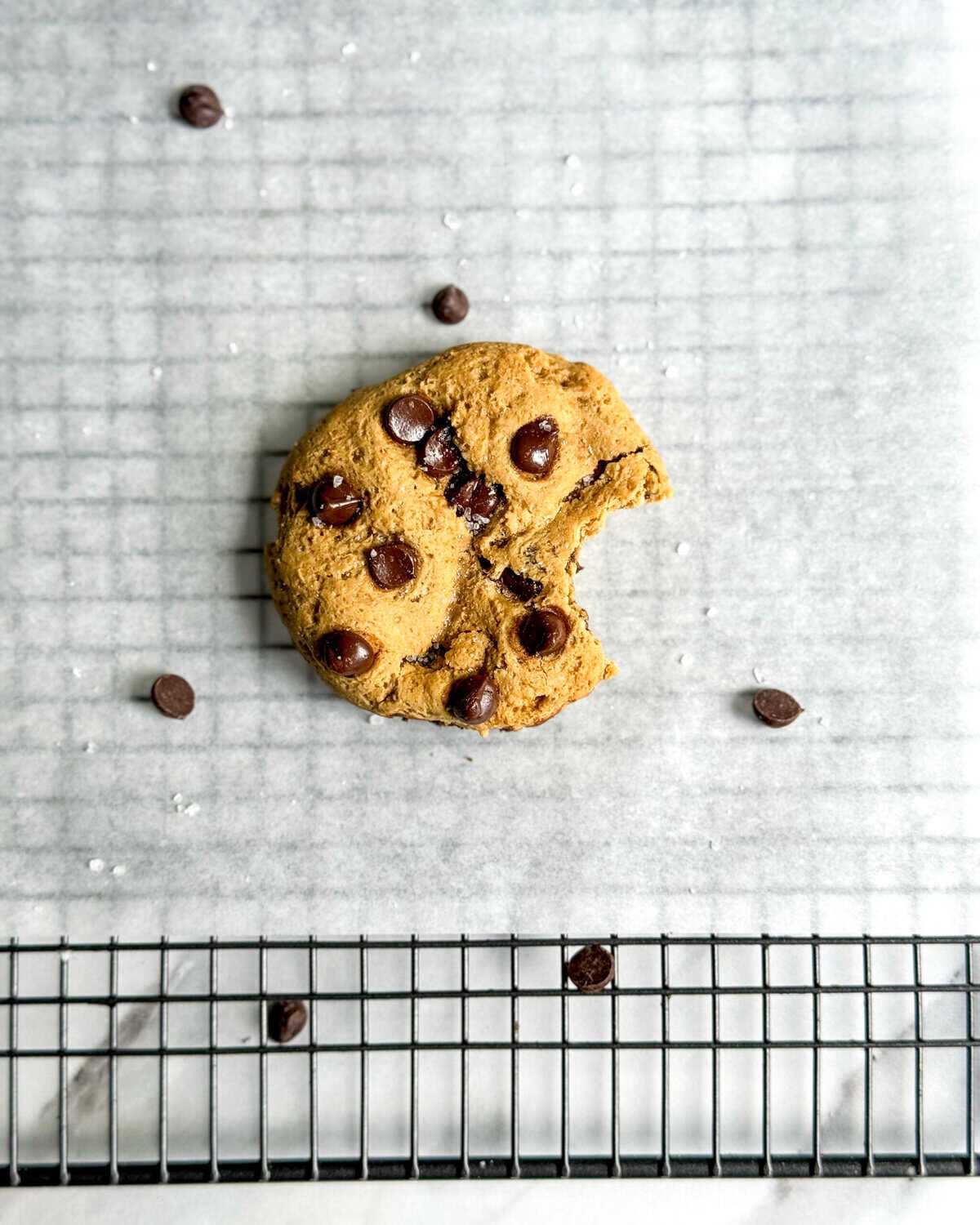 low calorie single serve chocolate chip cookie