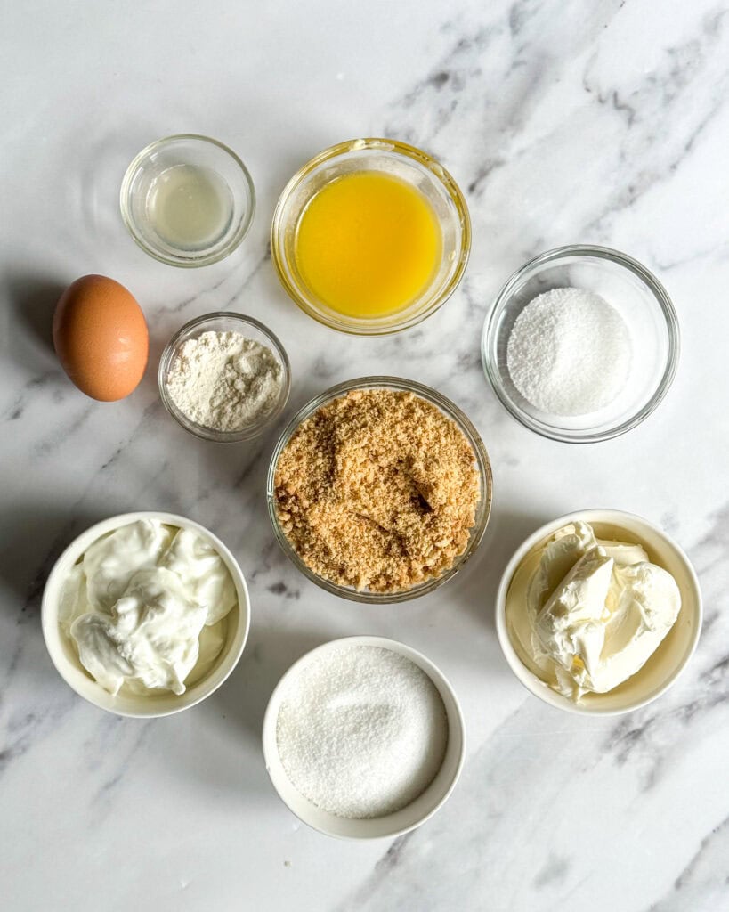 low calorie mini New York cheesecakes