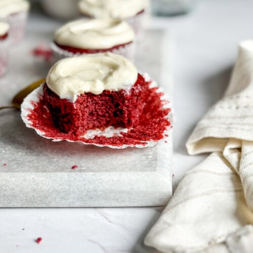 low calorie red velvet cupcakes