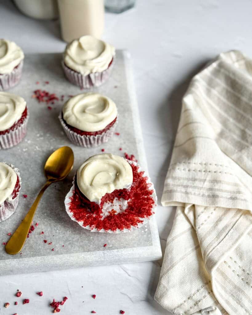 low calorie red velvet cupcakes