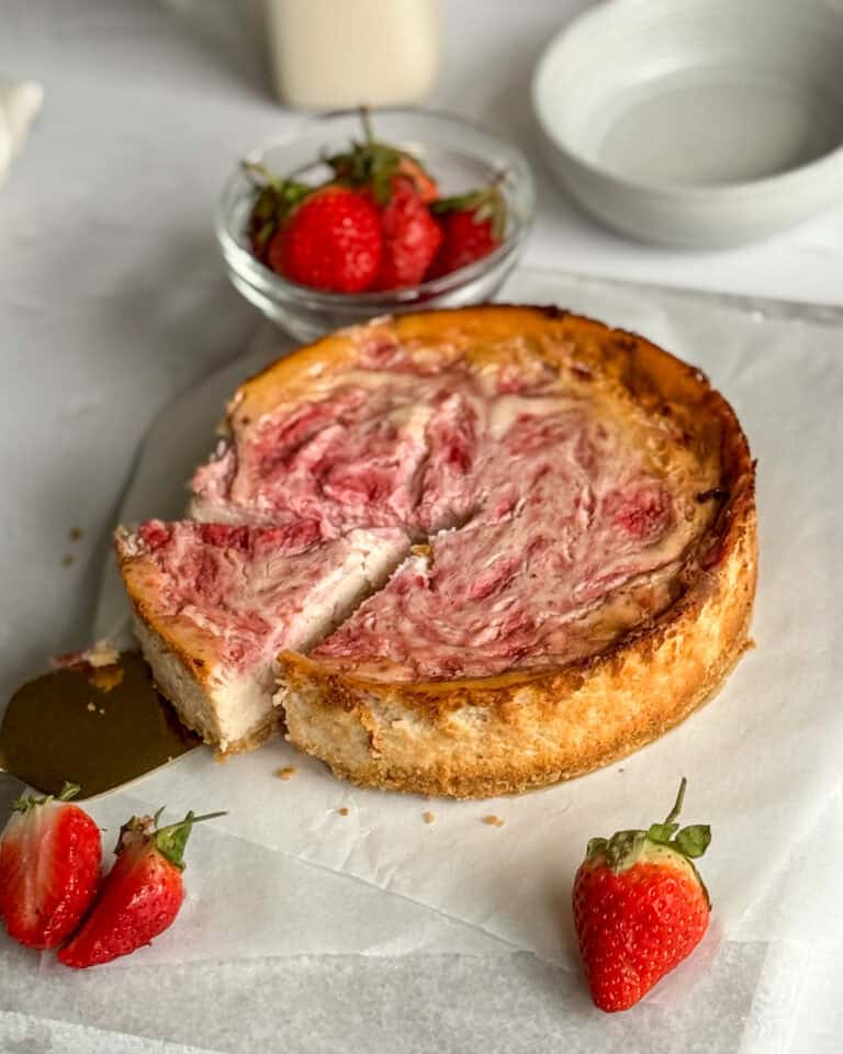 Low calorie strawberry cheesecake recipe