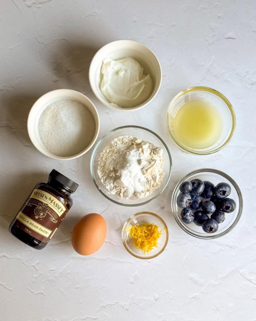 low calorie blueberry lemon muffins