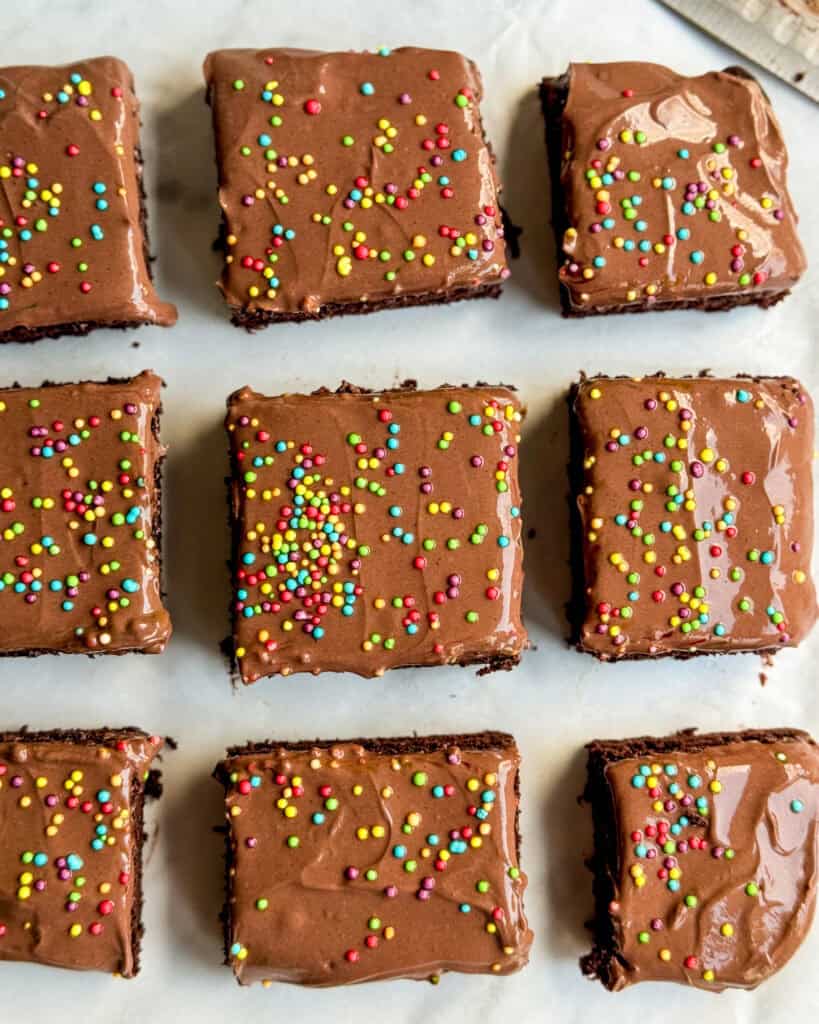low calorie cosmic brownies