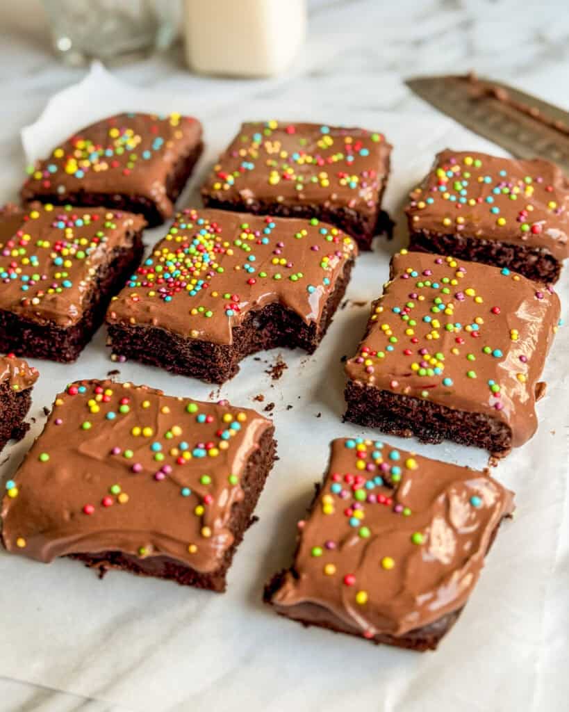 low calorie cosmic brownies