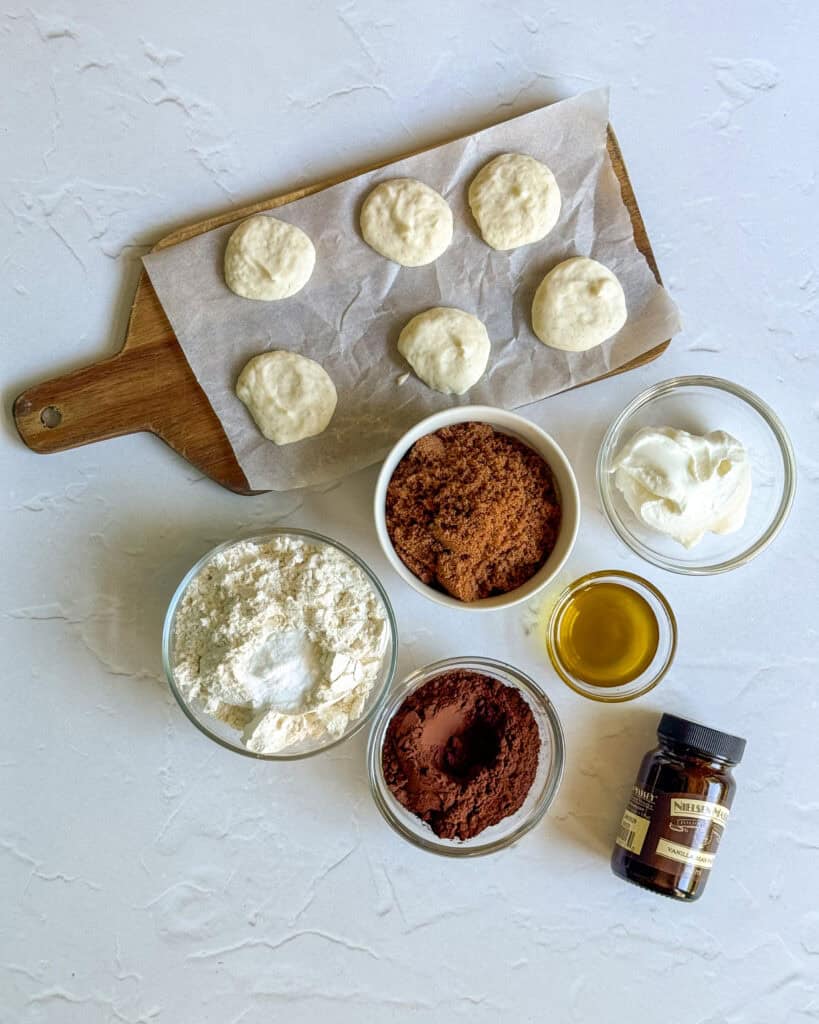 low calorie chocolate cheesecake cookies