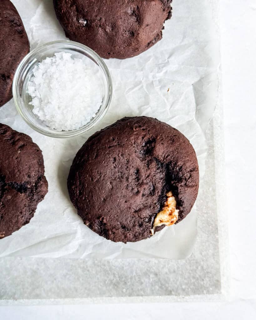 low calorie chocolate cheesecake cookies