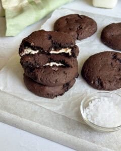 low calorie chocolate cheesecake cookies