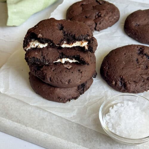low calorie chocolate cheesecake cookies
