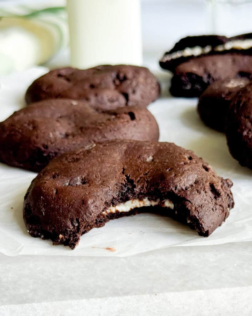 low calorie chocolate cheesecake cookies