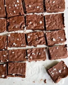 low calorie chocolate fudge