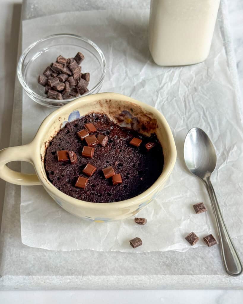 low calorie chocolate mug cake