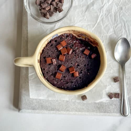 low calorie chocolate mug cake