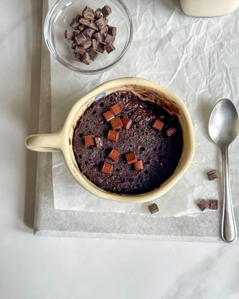 low calorie chocolate mug cake