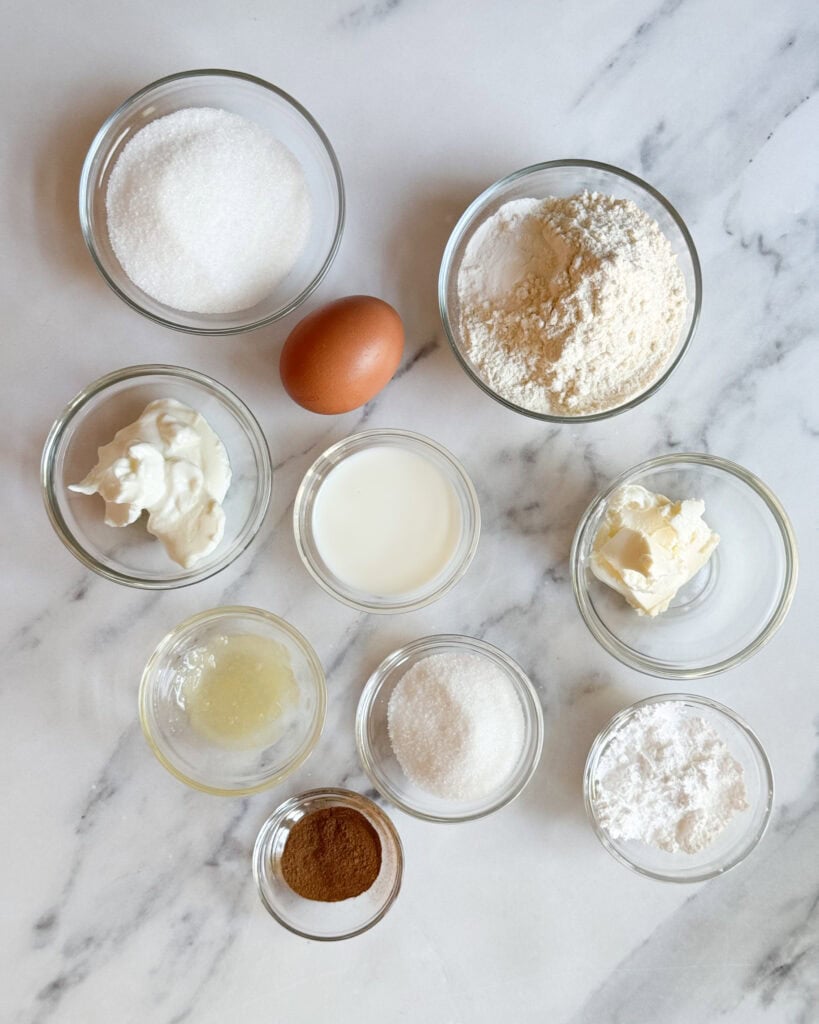 low calorie cinnamon roll muffins
