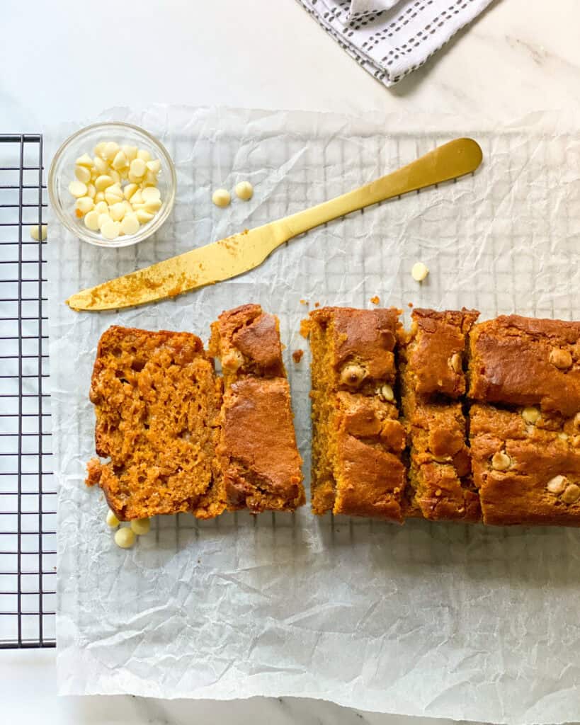 low calorie pumpkin bread