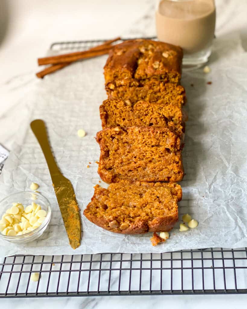 low calorie pumpkin bread