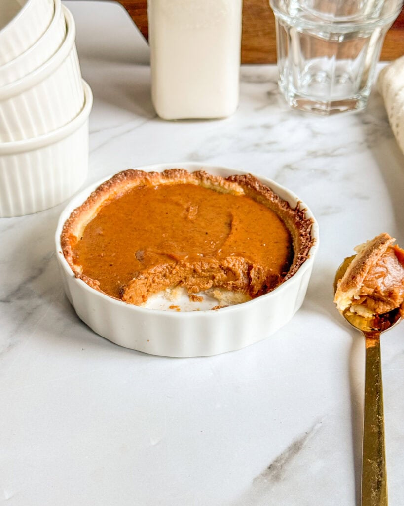 low calorie pumpkin pie