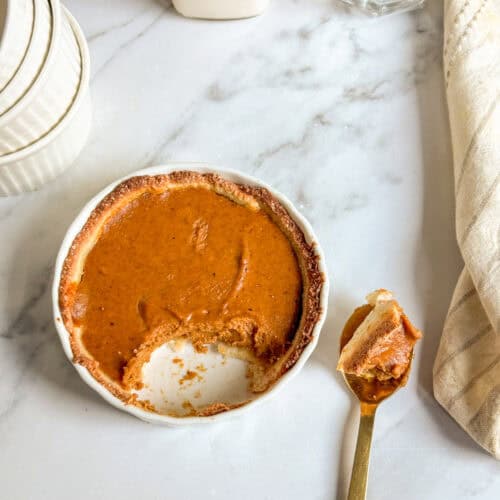 low calorie pumpkin pie