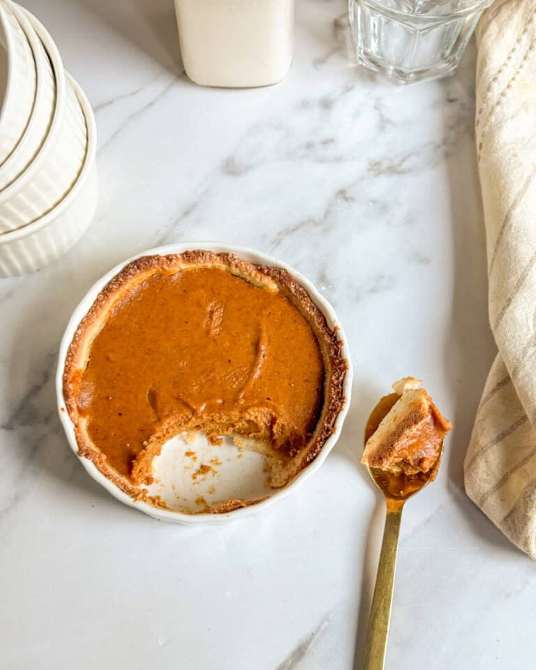low calorie pumpkin pie
