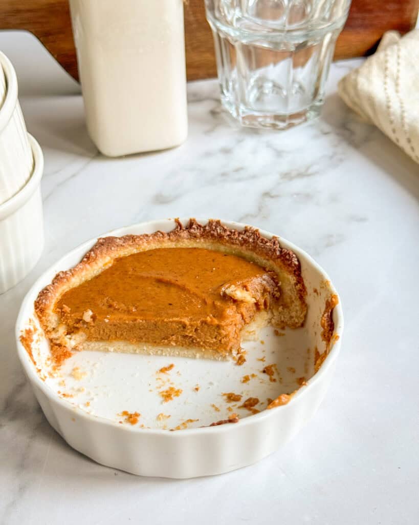 low calorie pumpkin pie