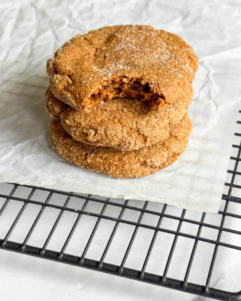 low calorie pumpkin snickerdoodles