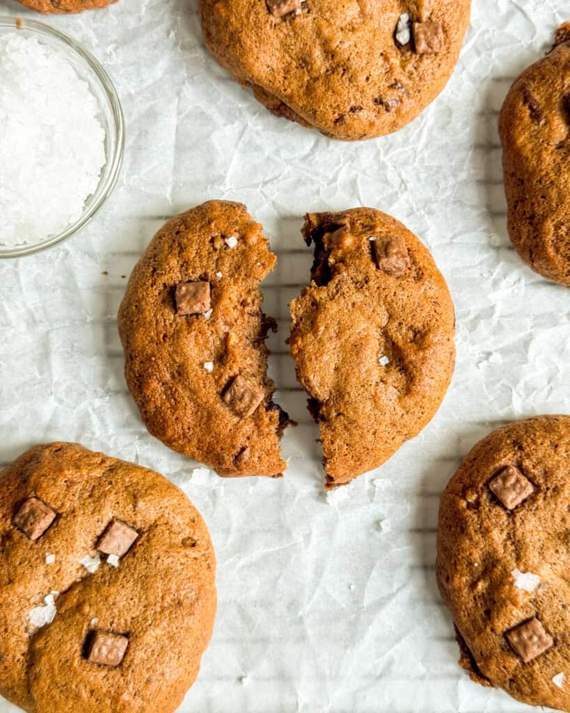 low calorie banana bread cookies