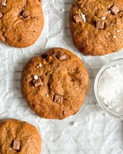 low calorie banana bread cookies